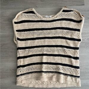 Striped Knit Top